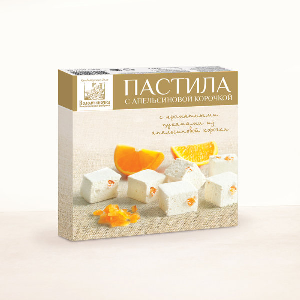 №2 Пастила 205г с апельсиновой корочкой  в Октябрьске